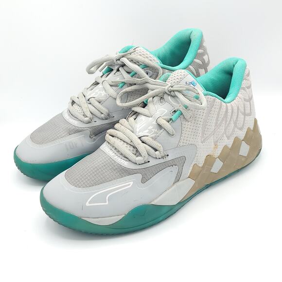 Puma Lamelo Ball MB.01 Low UFO great green  377675-02 men\'s size 10 main image 7